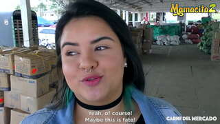 MAMACITAZ-#Xiomara外のセクシColombianaが大好きで荒れ、深